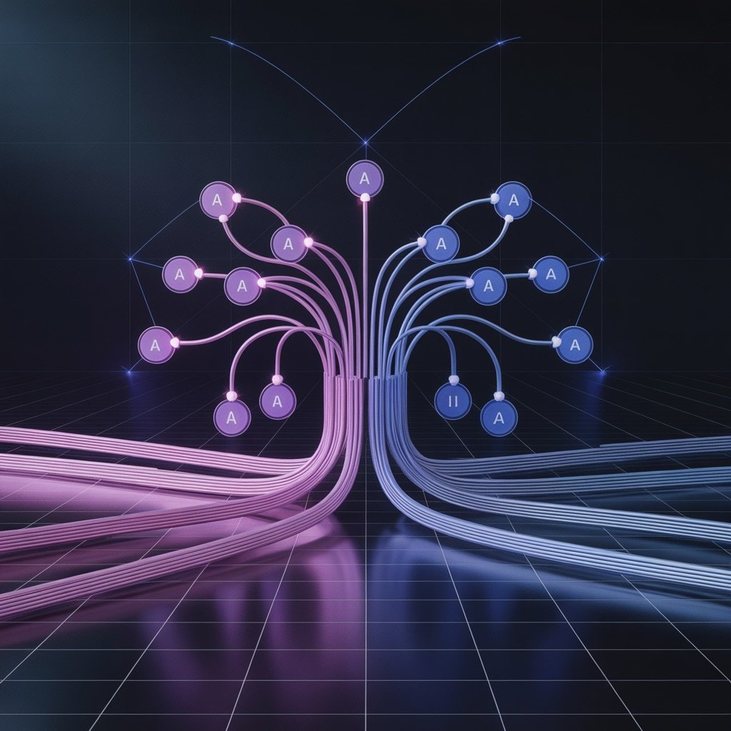 AI consulting firm developing custom artificial intelligence strategy for business automation