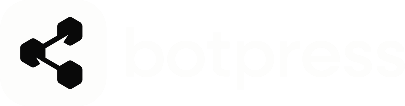 Custom chatbot development with Botpress